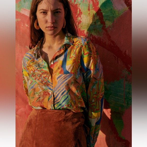 Sezane Tops - SOLD ❌ NWT - Rare Sezane Pierro shirt size US 4
